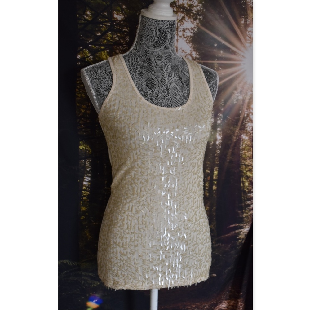 Sequin Tank Top